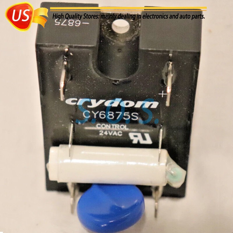 2pcs Brand New For Crydom CY6875S 24vac. Solid State Relay Multiple available
