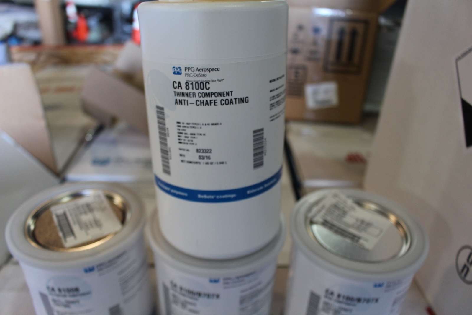 PPG Aerospace/PRC-DeSoto Gloss Gray CA8100 Anti-Chafe Coating KIT