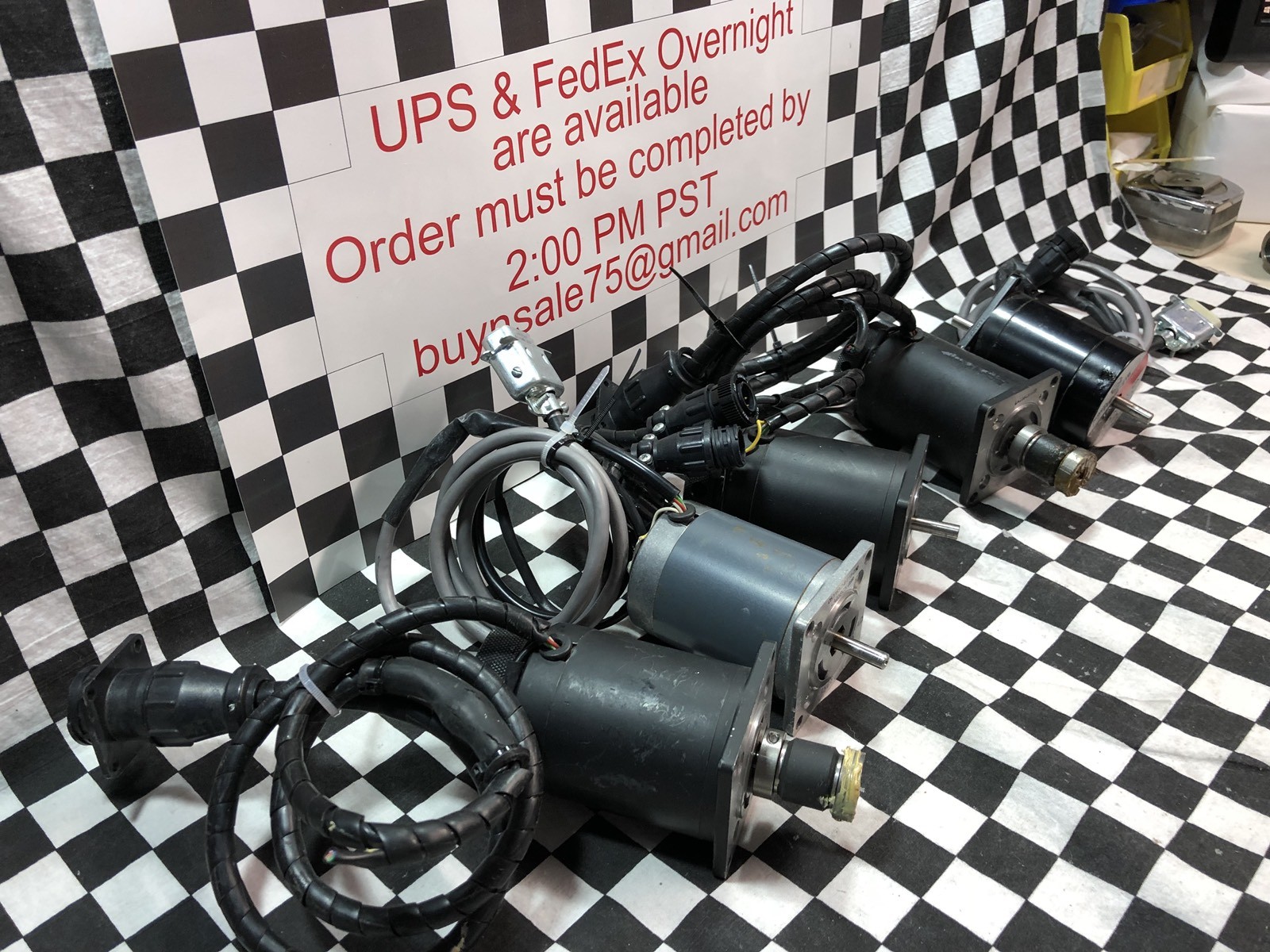 LOT OF 5, ElectroCraft & VEXTA STEPPING MOTOR LA23BCK-28R & PH268-21B,