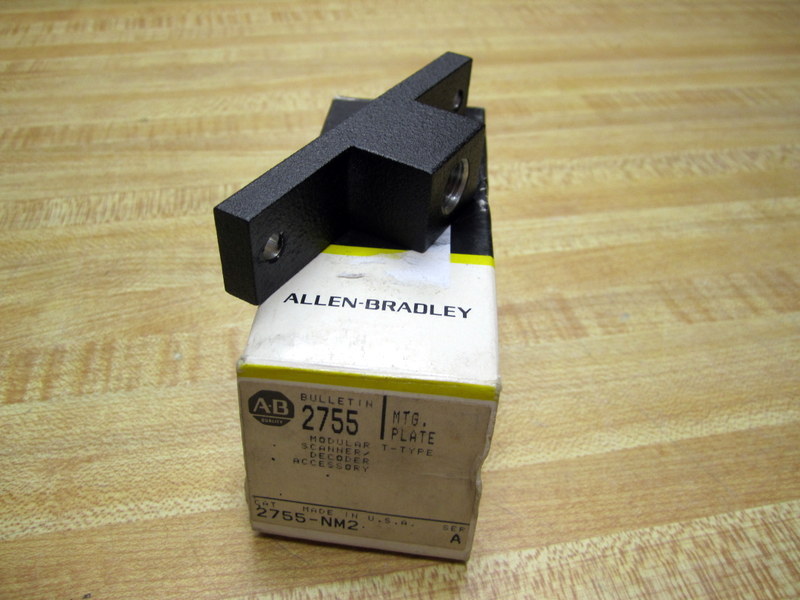 Allen Bradley 2755-NM2 2755NM2 Mounting Plate T-Type Modular Scanner Accessory