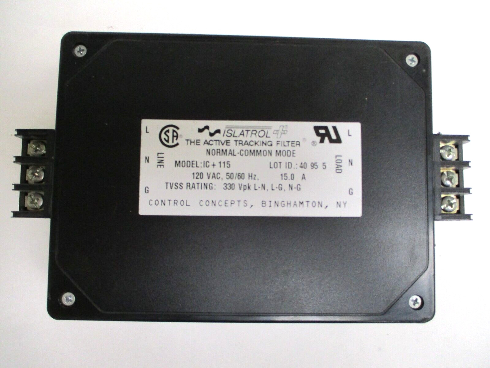 ISLATROL , IC-115 , TRACKING FILTER , SURPLUS
