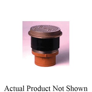 JAY R SMITH MFG 4111L04-NS 4″ CI Round Cleanout