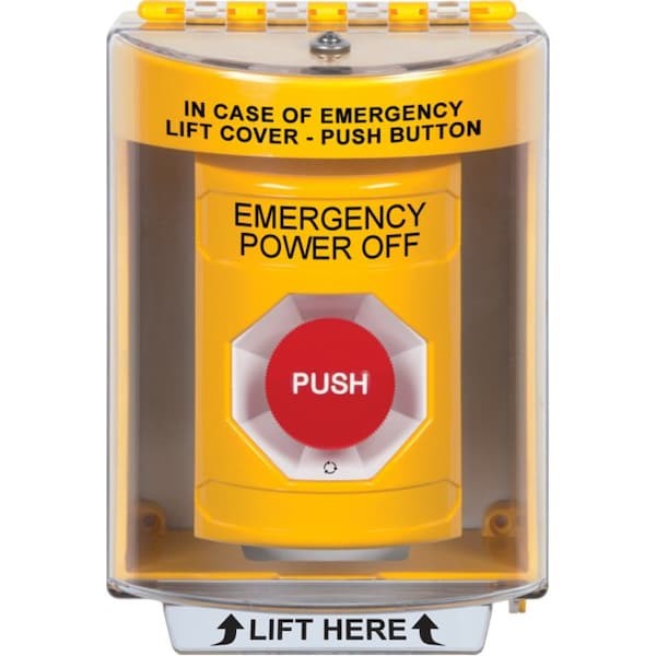 Safety Technology International Ss2271po-En Emergency Power Off Push