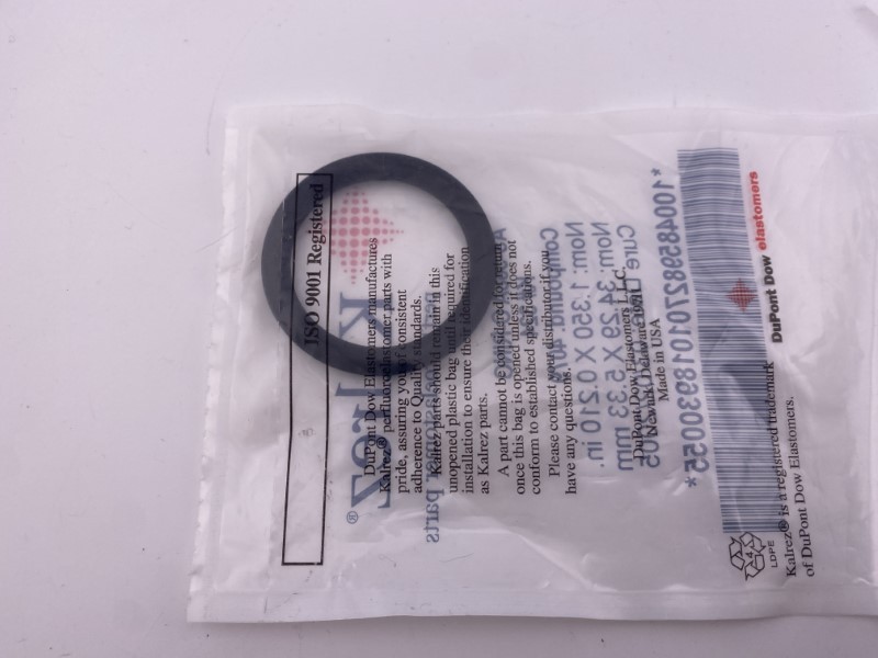 Kalrez AS-568A K#324 Nom 1.350 X 0.210 in O-Ring PN: 4079