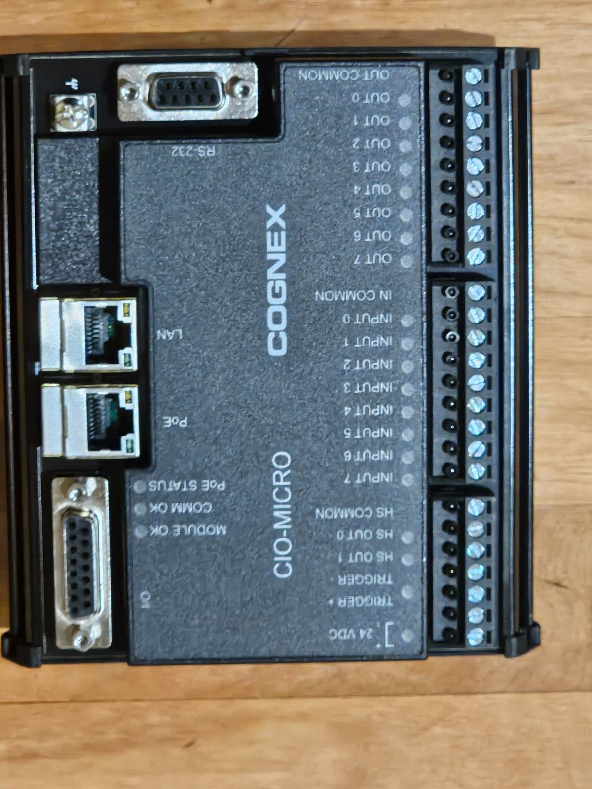 COGNEX 825-0034-2RB NEW CI0-MICRO INPUT/OUTPUT MODULE 82500342RB