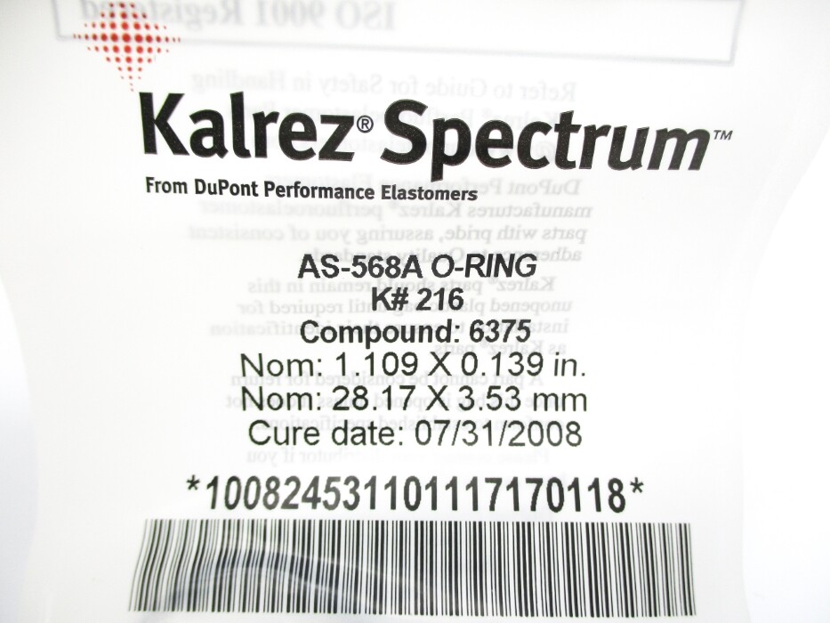 KALREZ SPECTRUM AS-568A K#216 NSMP