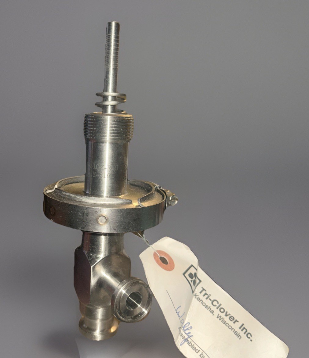 TRI CLOVER RELIEF VALVE 650-10M-20-1/2-C-Y-316L Valve. NEW! FREE SHIPPING! 6A