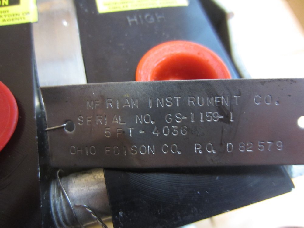 Meriam Instrument 5FT-4036 Instrument 5FT4036