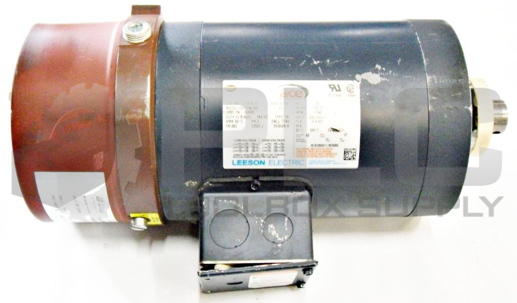 LEESON 116424.00 MOTOR C6T11NC38C 1140RPM 1HP FR:56C w/ DINGS 62006-545-51D