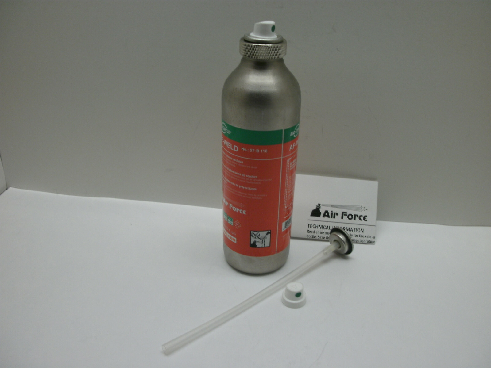 WALTER 57-B 110/57B110 ANTI-SPLATTER PREMIUM AIR FORCE REFILLABLE SPRAYER NIB