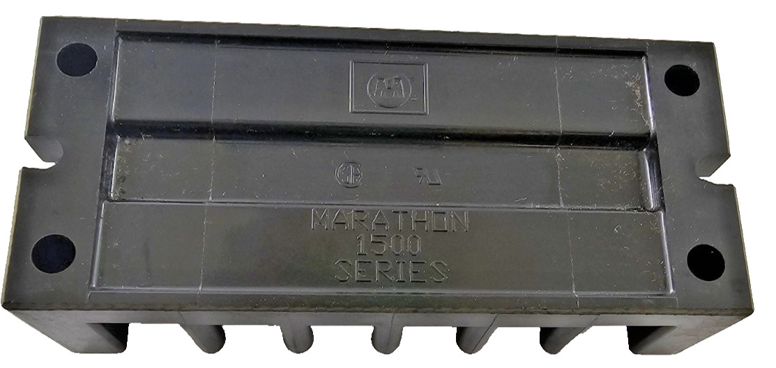 Marathon 1506139/1506STRC 6-Position Terminal Block 600V 75A