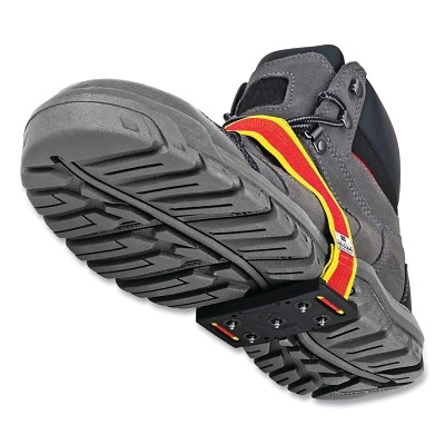 K1 V8770260-O/S Mid-Sole Ice Cleat One Size Polymer Blend Black/Red/Yellow