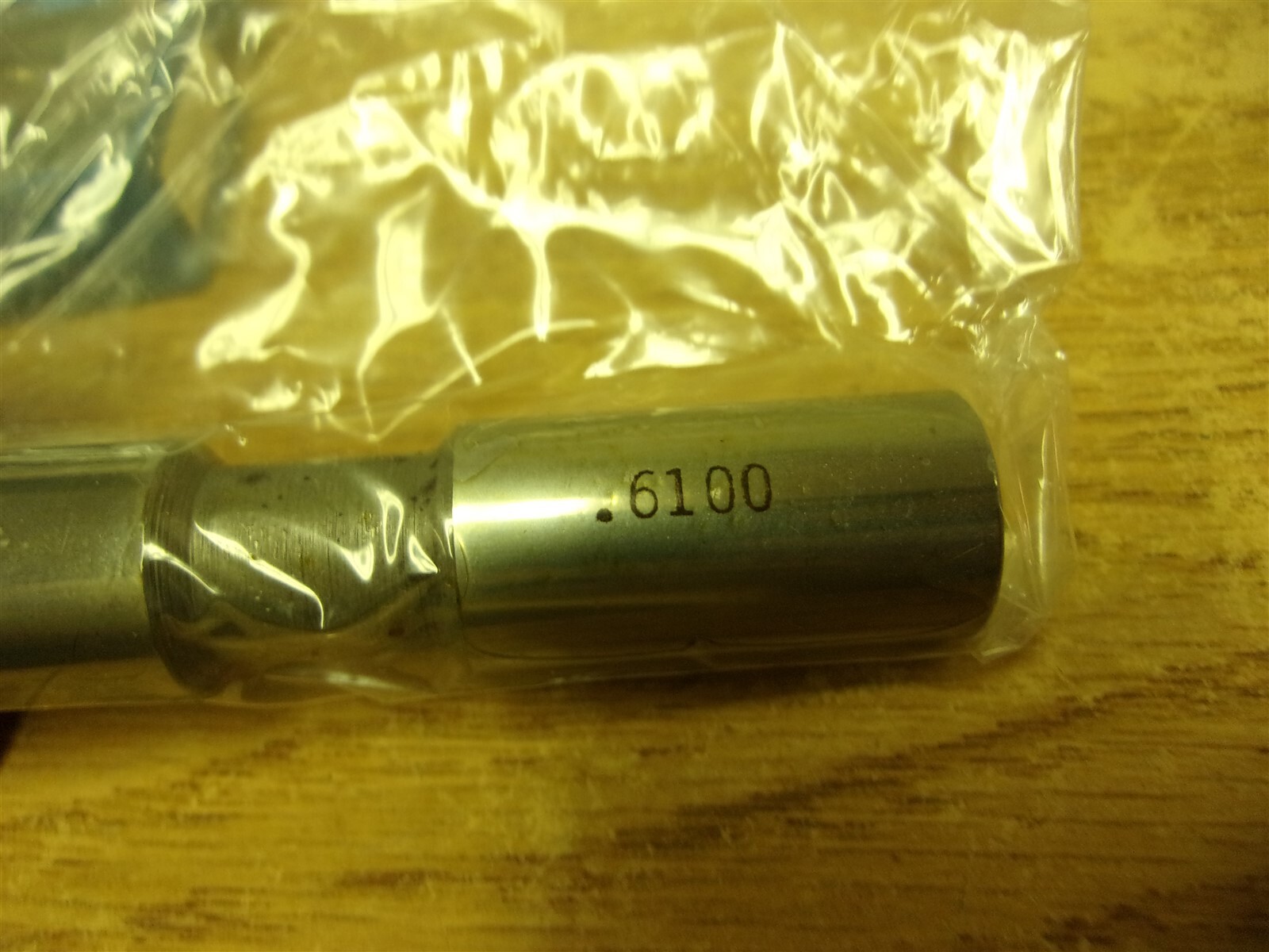 NEW Deltronic Pin Plug Gage Gauge .6100 *FREE SHIPPING*