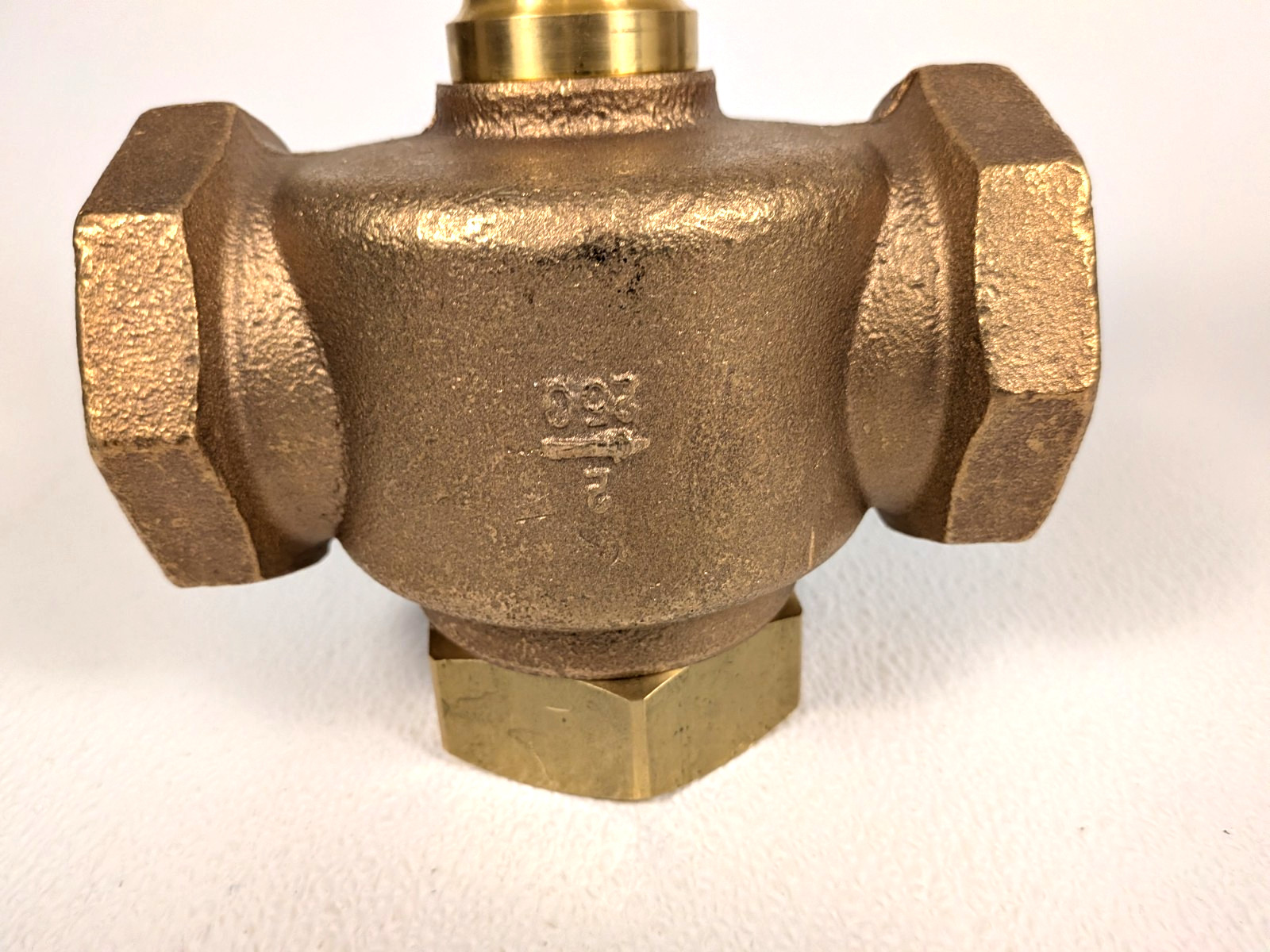 SIEMENS FLOWRITE 599 SERIES VALVE 599-03152 2″ 3-W MIX FxF CV=40 SS
