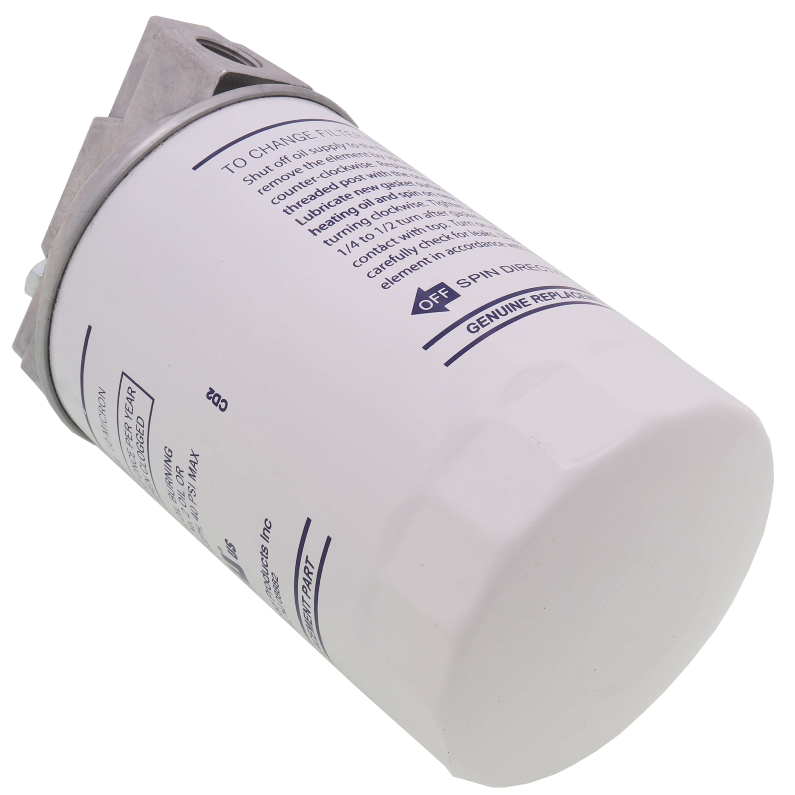 Westwood F100-2 Spin-On Filter Kit With Bracket (Epoxy, 10 Micron)