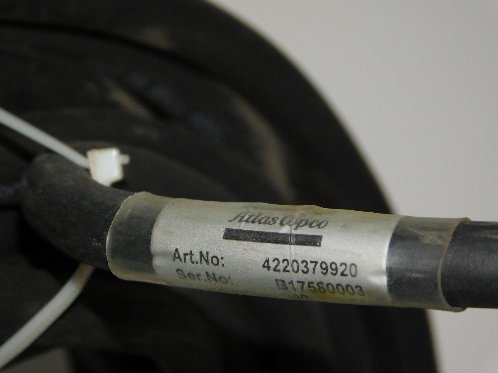 Atlas Copco 4220 3799 20 Industrial Machine 20m Nutrunner Tool Cable OEM Part