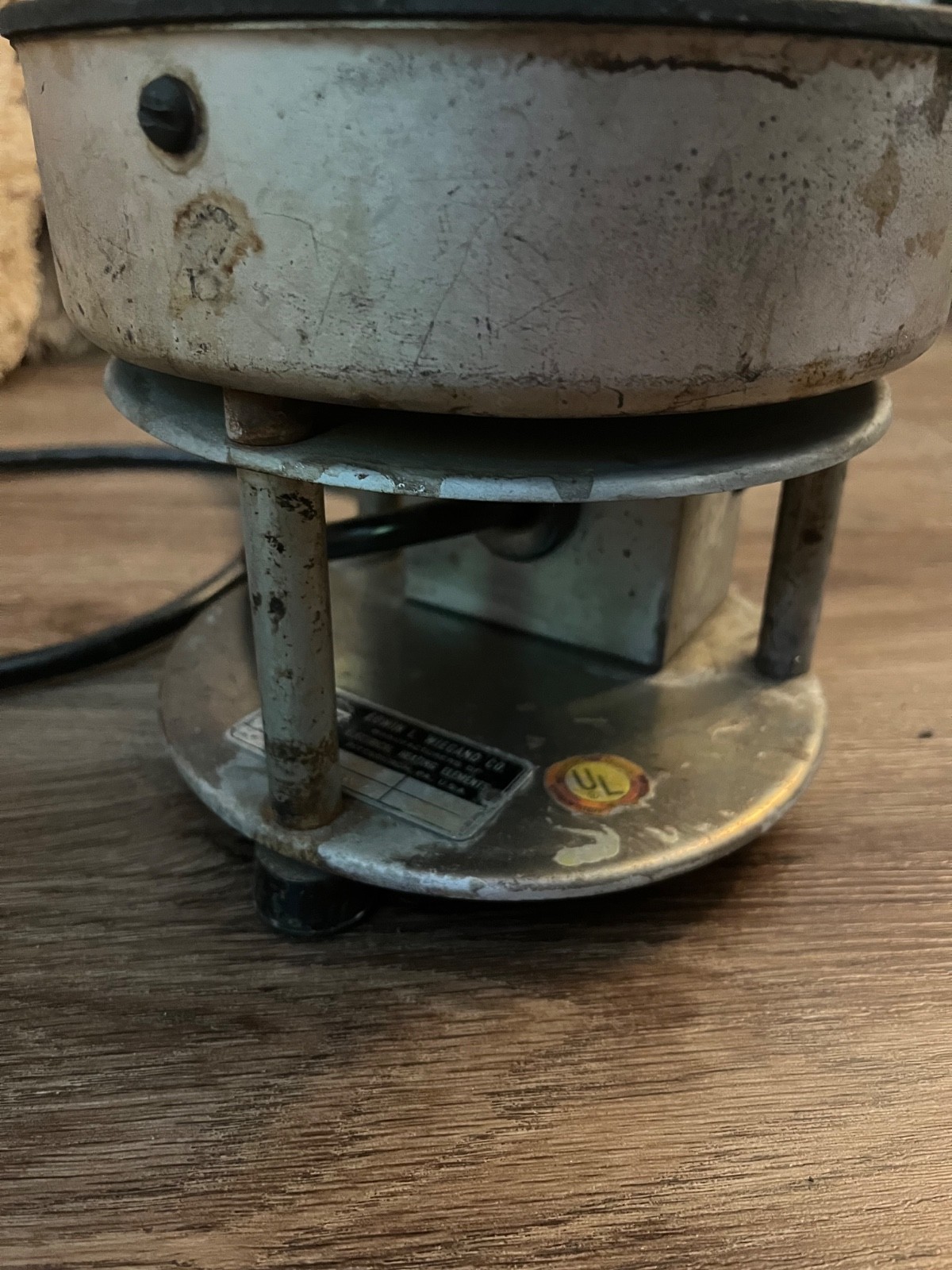 Vintage Edwin L. Wiegand Co CHROMALOX ROPH-61 Electrical Hot Plate