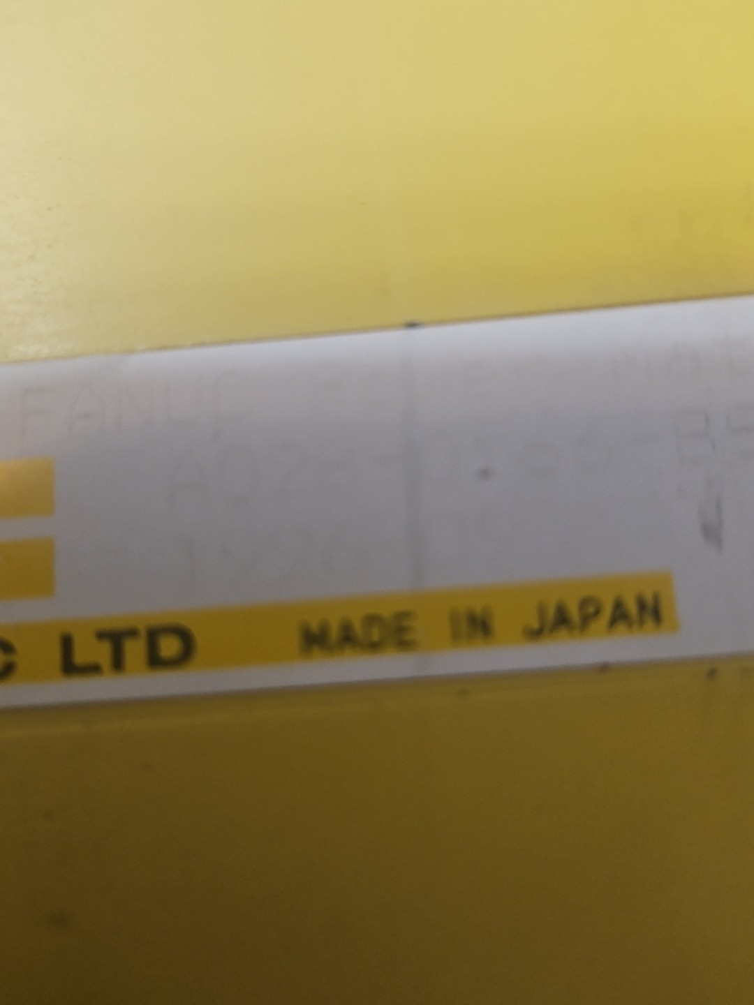 FANUC A02B-0166-B501 UNMP