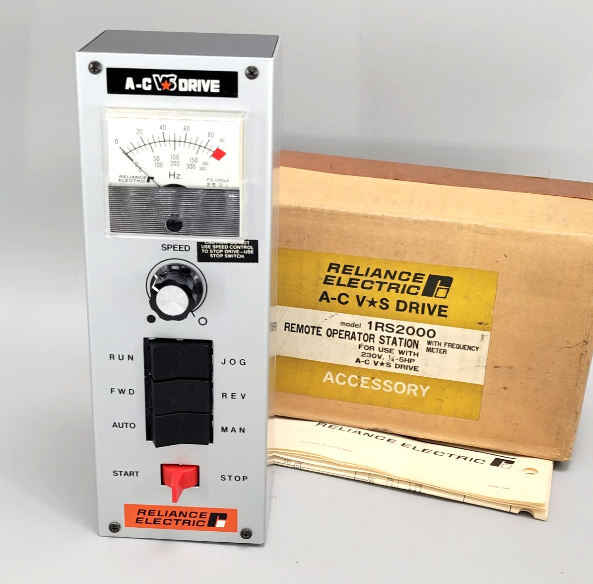 NEW ABB RELIANCE ELECTRIC 1RS2000 REMOTE OPERATOR STATION DRIVE INTERFACE USA