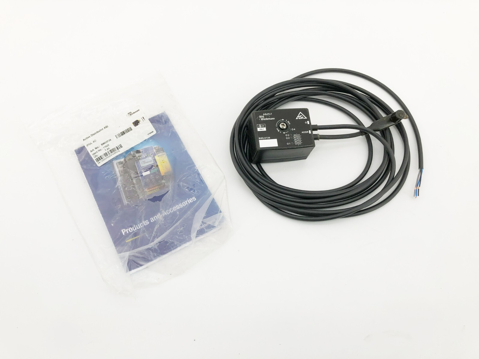New Bihl + Wiedemann BWU3729 Active Distributor ASi IP54 4O
