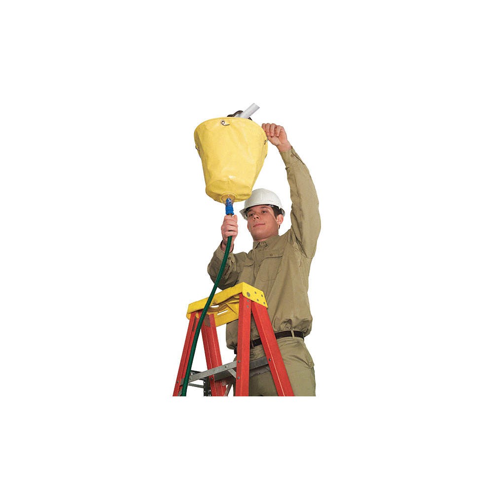 PIG TLS200-YW Pipe Leak Diverter,Yellow,2 lb. 30PX44