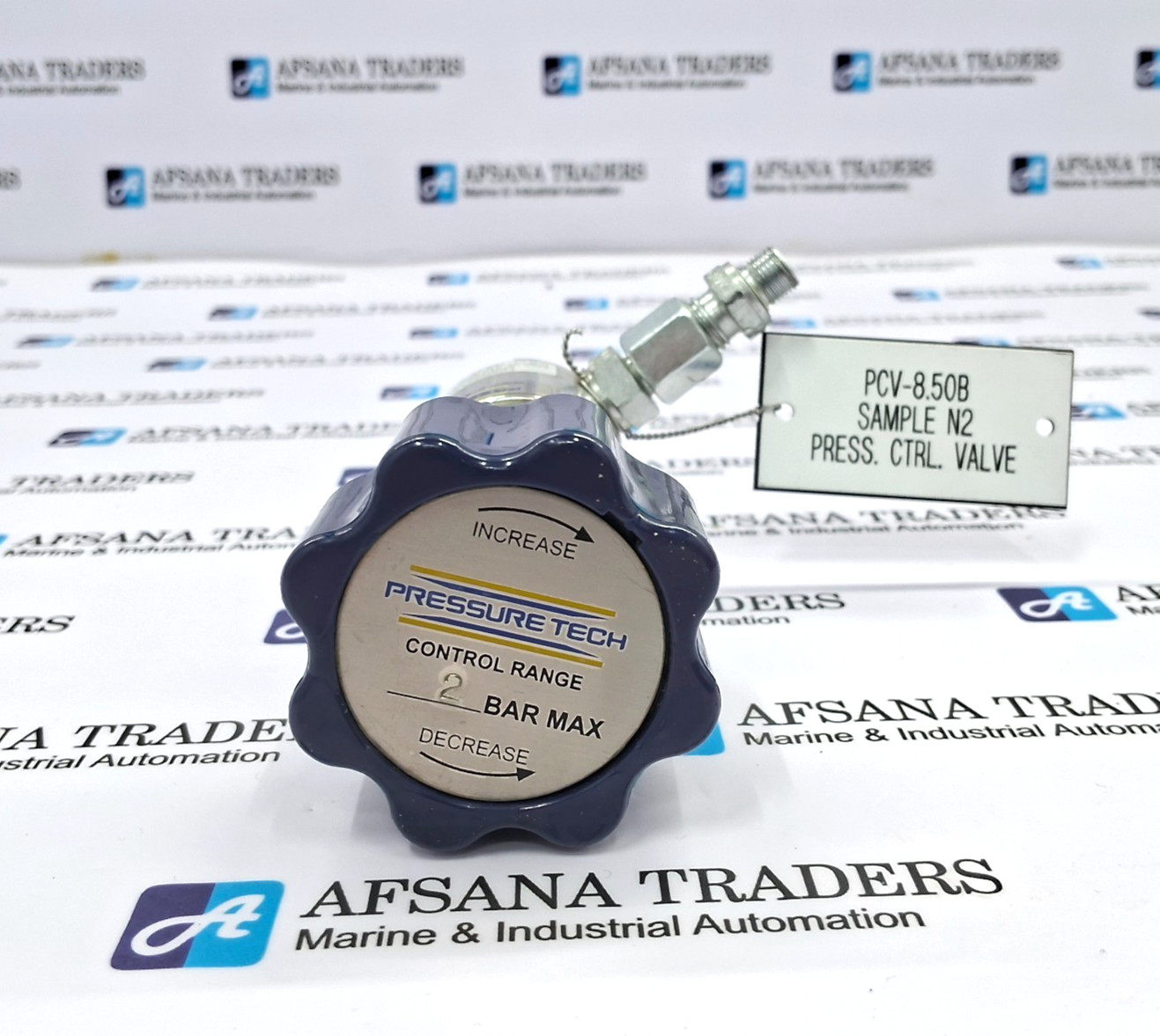 PRESSURE TECH | MINI300-06-5-02-K-B | PCV-8.50B | COMPACT REGULATOR