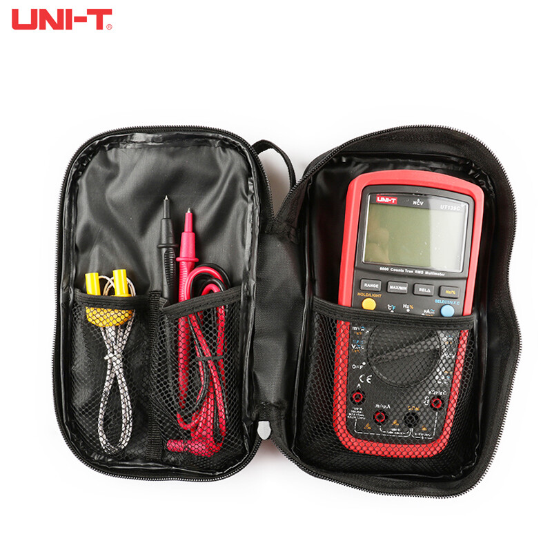 UNI-T UT-B01 Original Canvas Multimeter Bag Tool Bag Test Line Storage Box ✦Kd