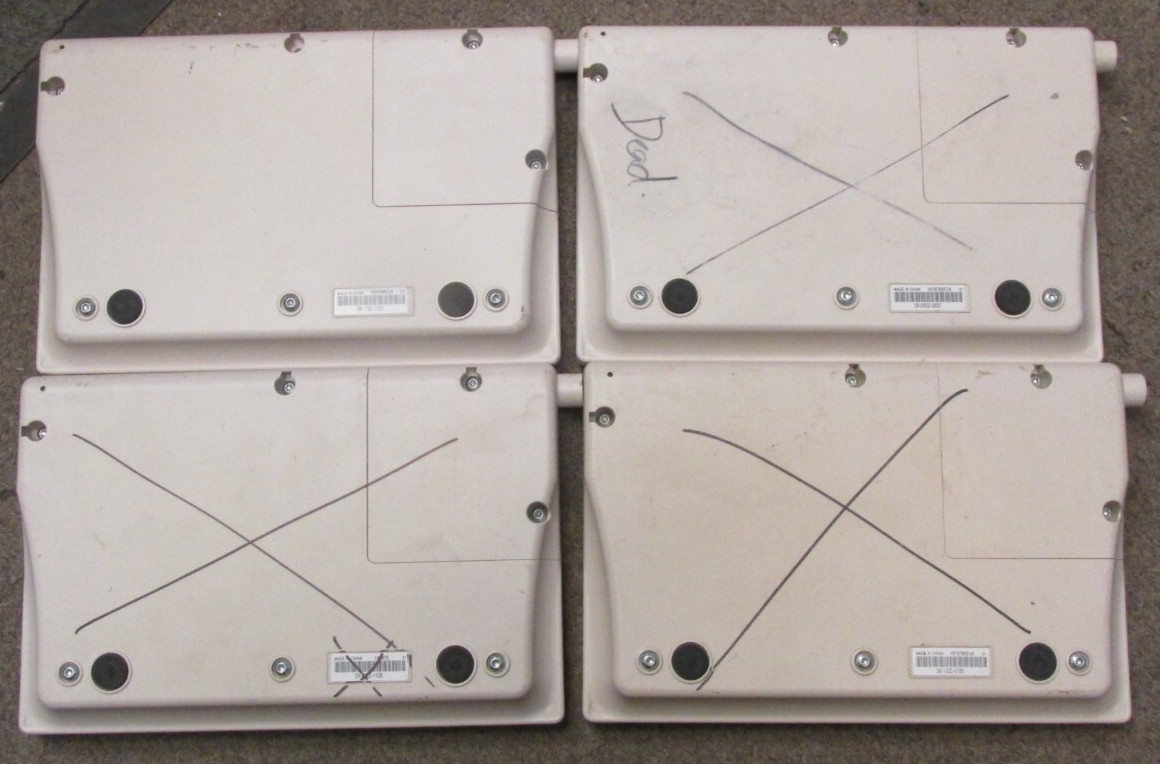 Lot of 4 Hill-Rom Progressa GCI POD 8 Series 167876 Rev 8 167876REV8 Screen LCD