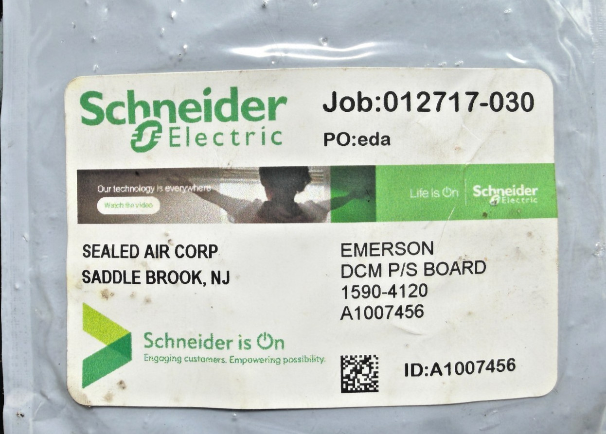 Emerson 1590-4120 Power Supply Card