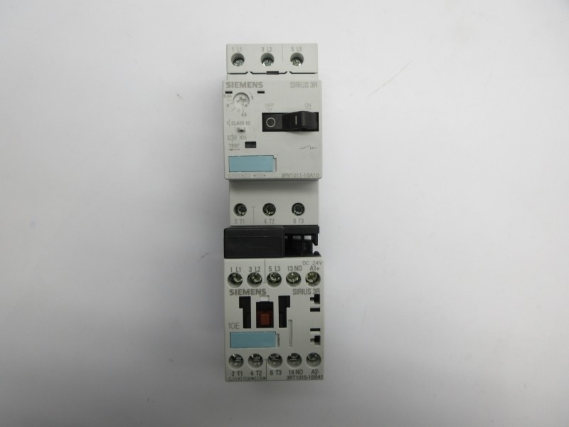 SIEMENS 3RA1110-1GA15-1BB4 24VDC 6.3A NSMP