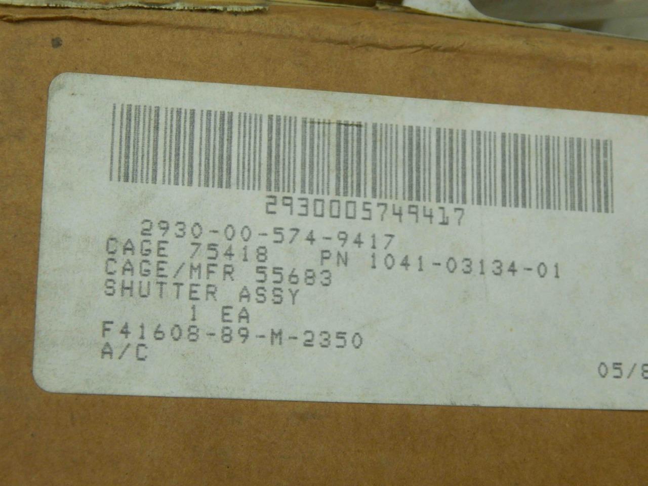 Kysor 1041-03134-01, 2930005749417, Shutter Assembly; Alt MPN 539725, M1435