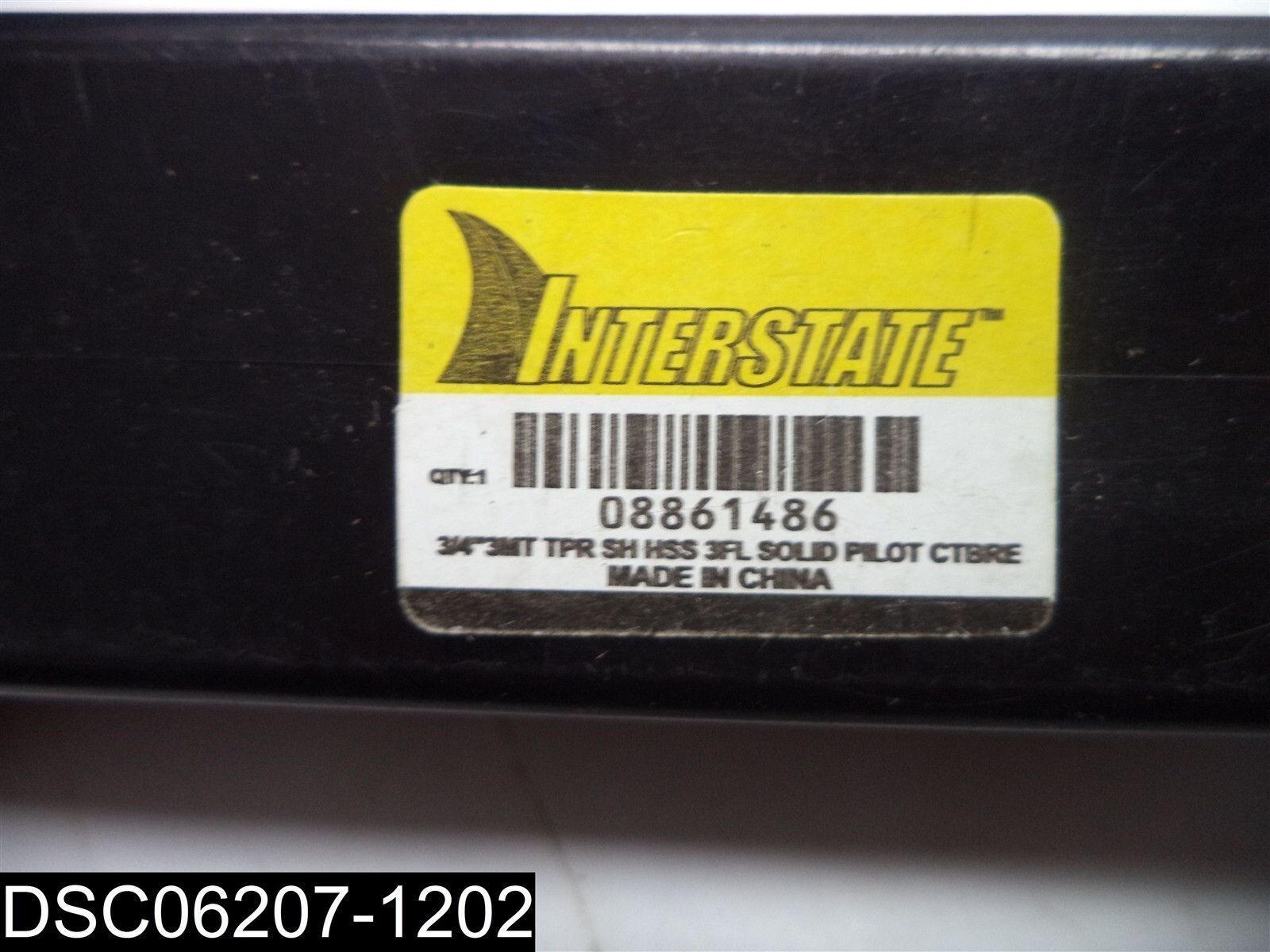 08861486 Interstate 3/4″3MT TPR SH HSS 3FL Solid Pilot CTBRE