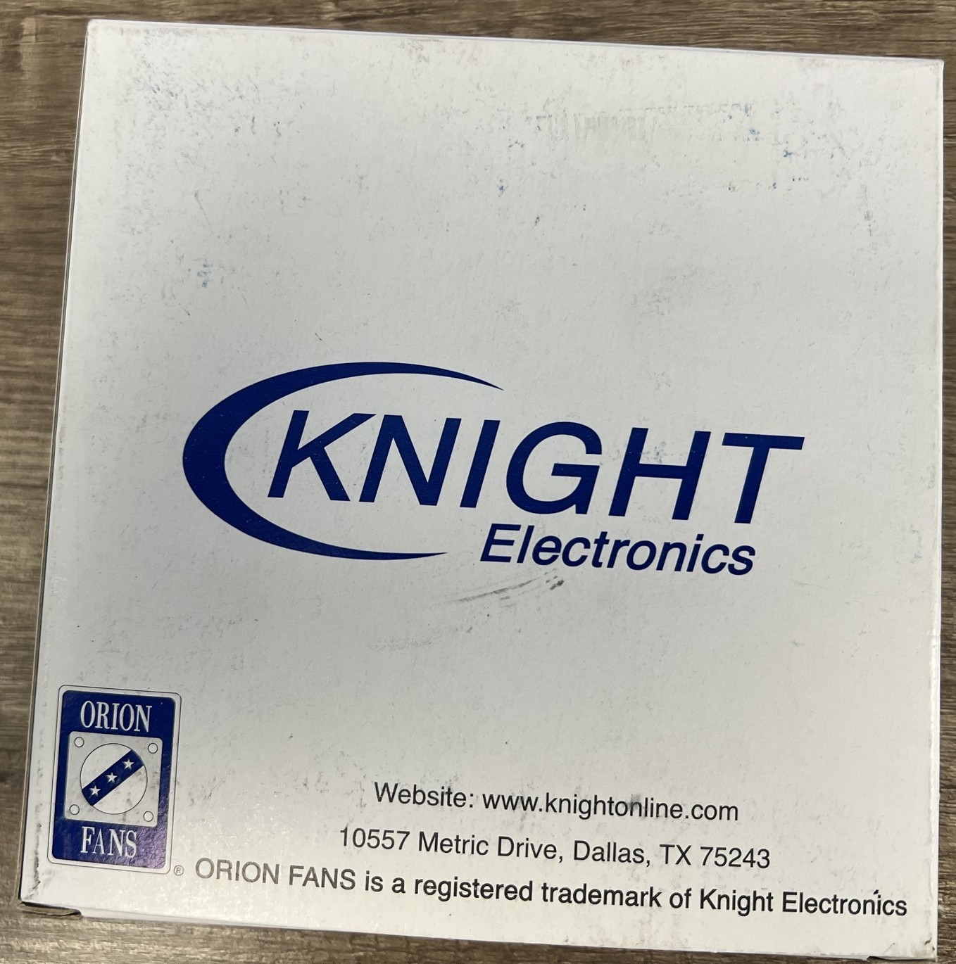 Orion Fans OD1238-24HBVXC FAN DC 120X38 24V 226cfm vane axial