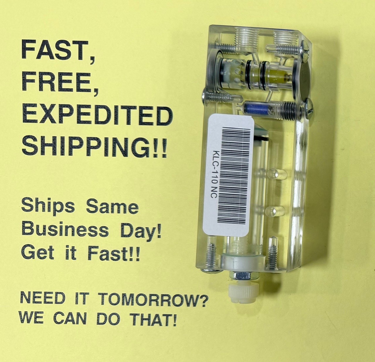 Mead KLC-110 Time Delay; Norm Closed; 0-10 Seconds; FREE SAME DAY SHIPPING!