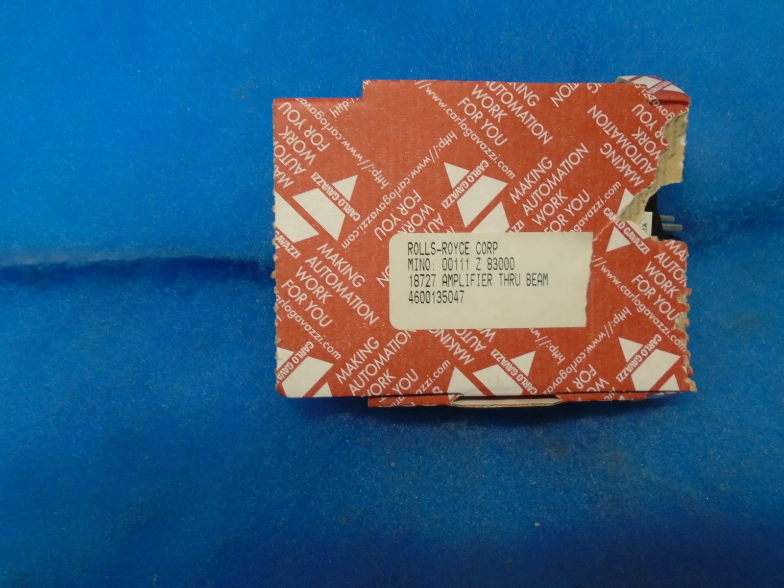 CARLO GAVAZZI S142ARNN024 PHOTOELECTRIC AMPLIFIER 24VAC 50/60HZ 1YR WARRANTY