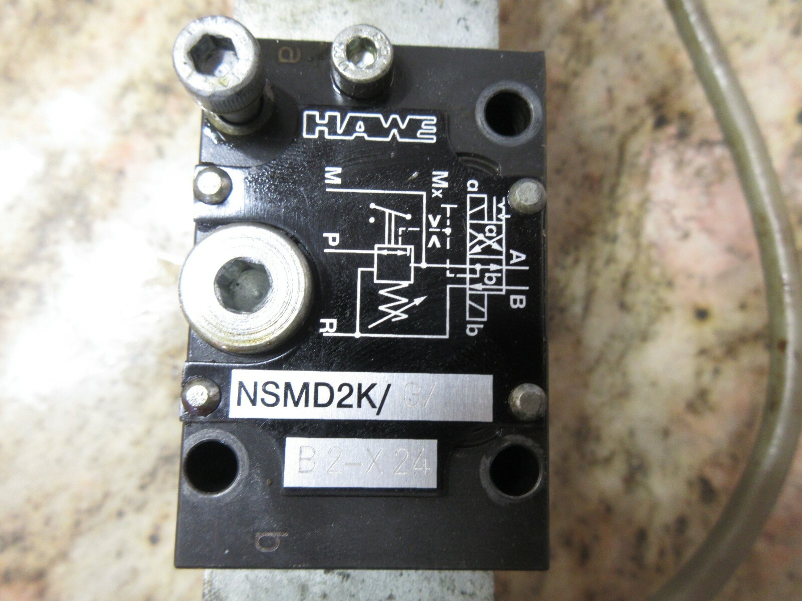 HAWE VALVE NSMD2K/G B2-X24 24V AC/DC 4A MURR ELEKTRONIK DMG 42 CNC LATHE
