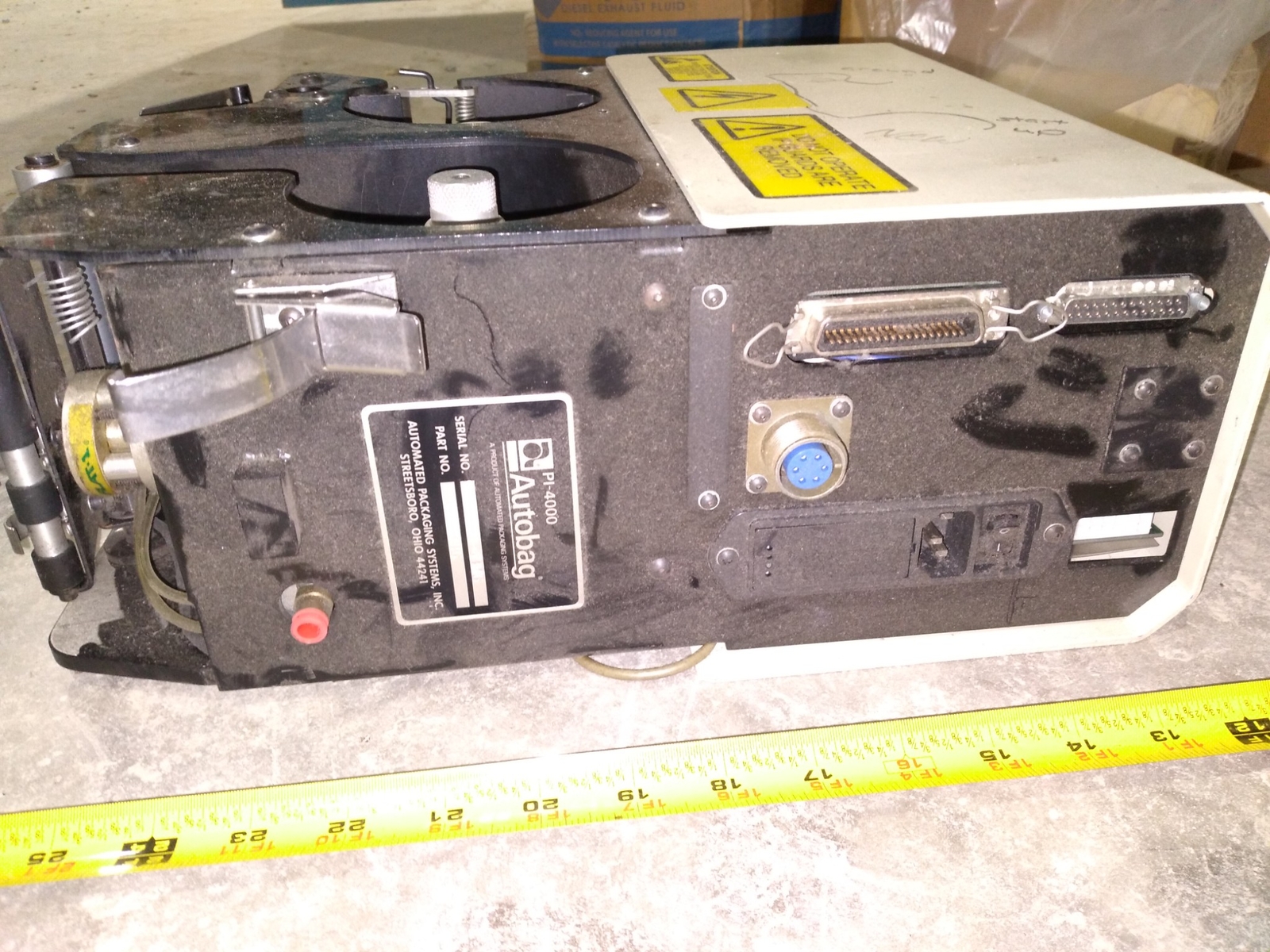 Automated Packaging Systems PI-4000 Auto Label 99-07P4-4376 56950B6 PH268-21-07