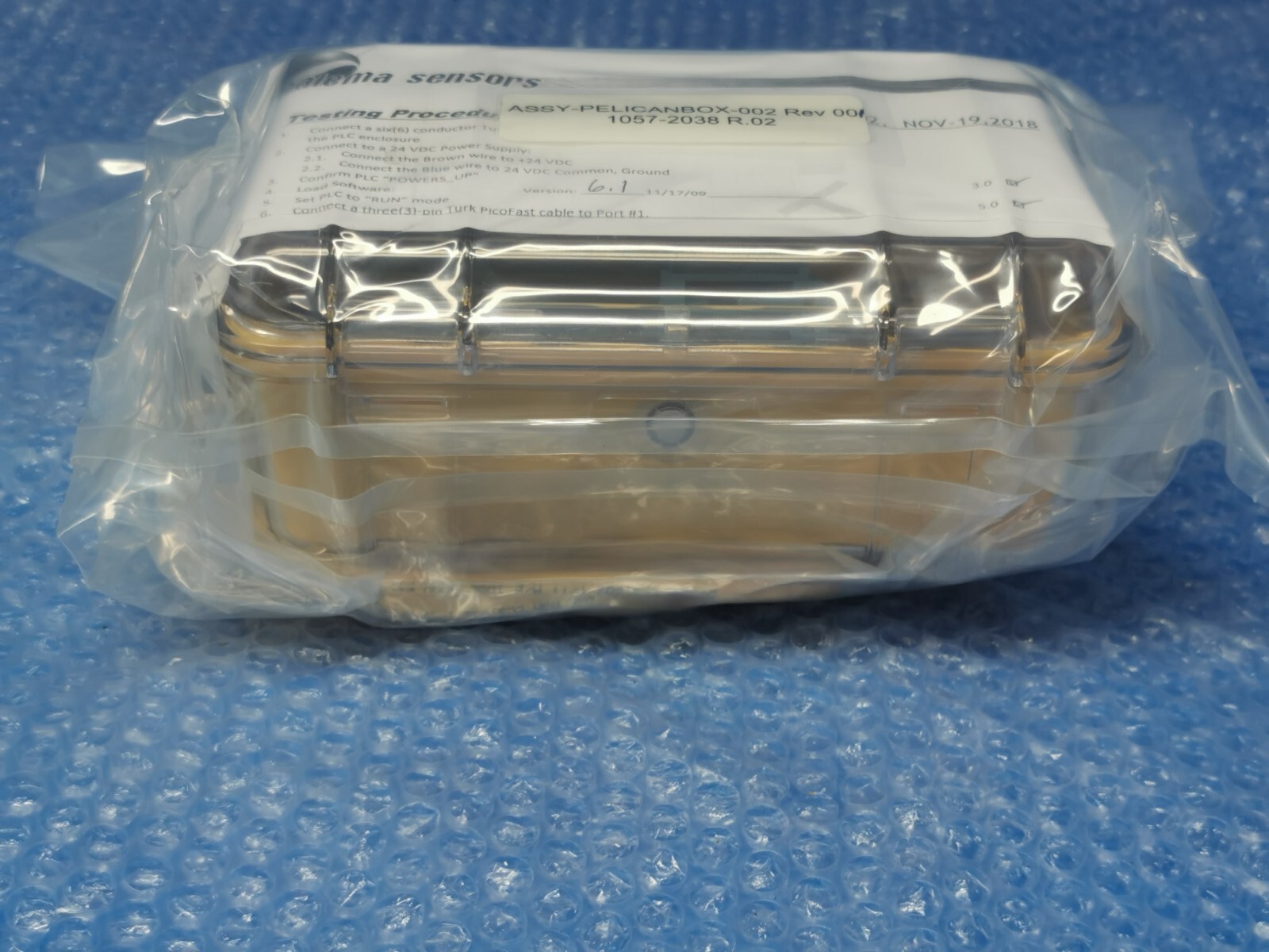 Malema Sensors ASSY-PELICANBOX-002 1057-2038