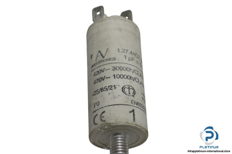 ARCOTRONICS 1.27.4AC2 MKP / EN60252-1 CAPACITOR_3 03 12AP_420/470V AC