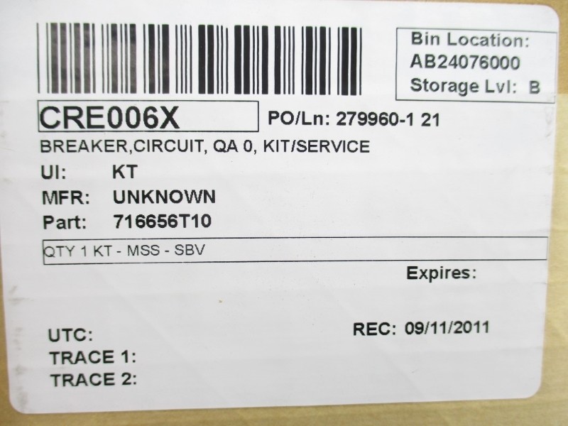ABB 716656T10 NSMP