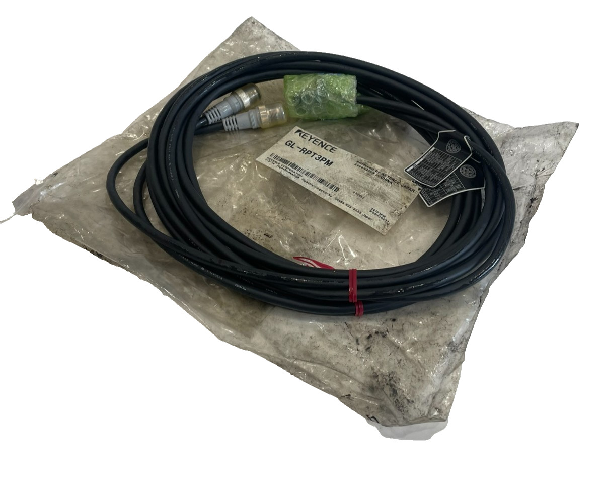 NEW KEYENCE GL-RPT3PM CONNECTION CABLE GLRPT3PM