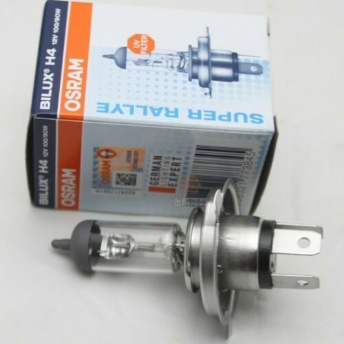 OSRAM BILUX H4 12V 100/90W 62204 P43T KS Off-Road Halogen Headlight Lamp Bulbs
