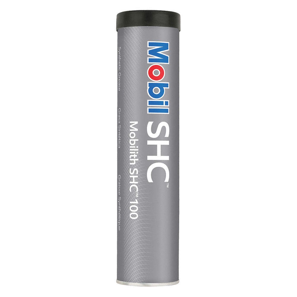 MOBIL 122112 Mobilith SHC 100,Synthetic Grease,13.4oz PK 6