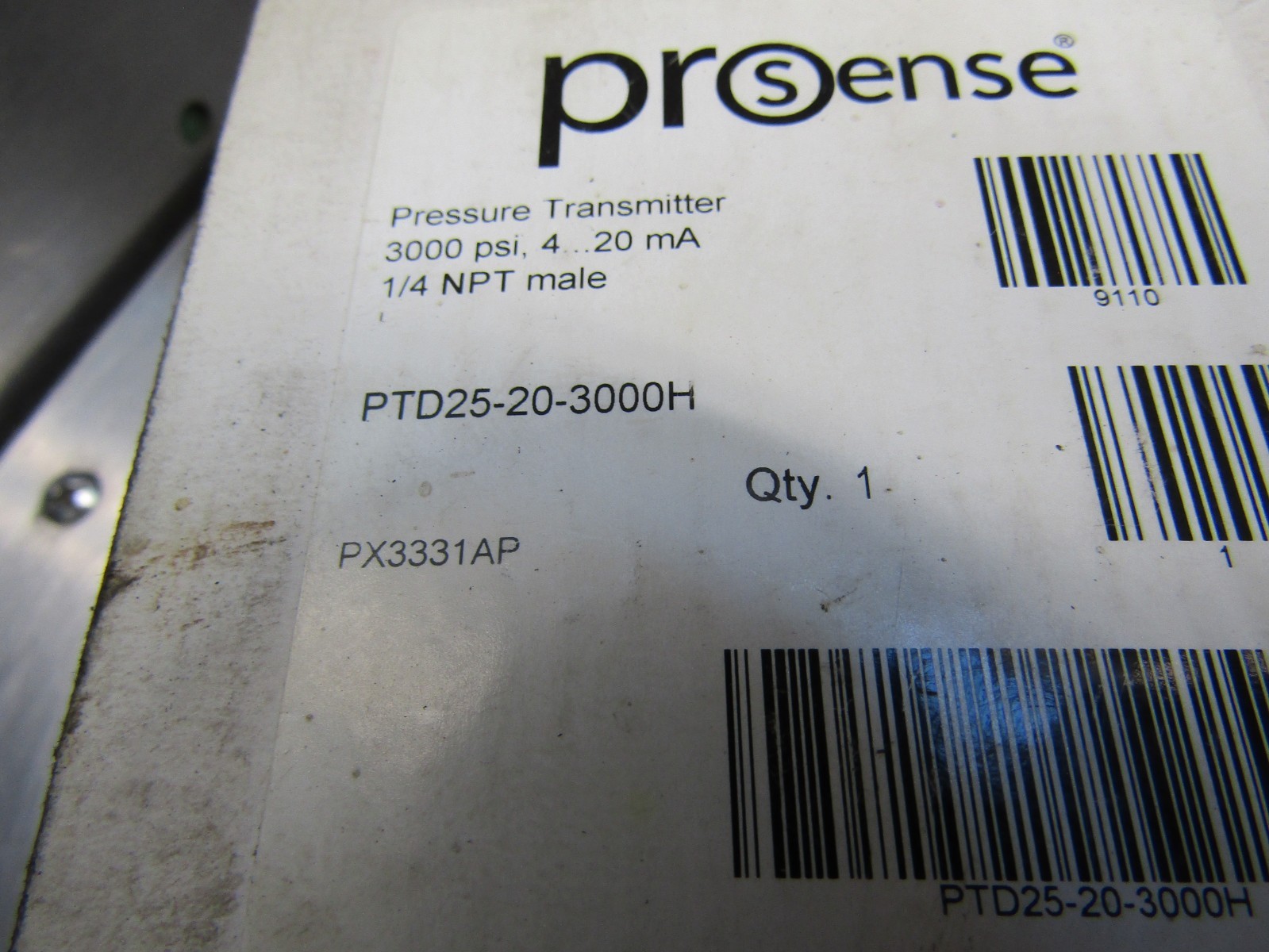 Automation Direct ProSense PTD25-20-3000H Pressure Transmitter