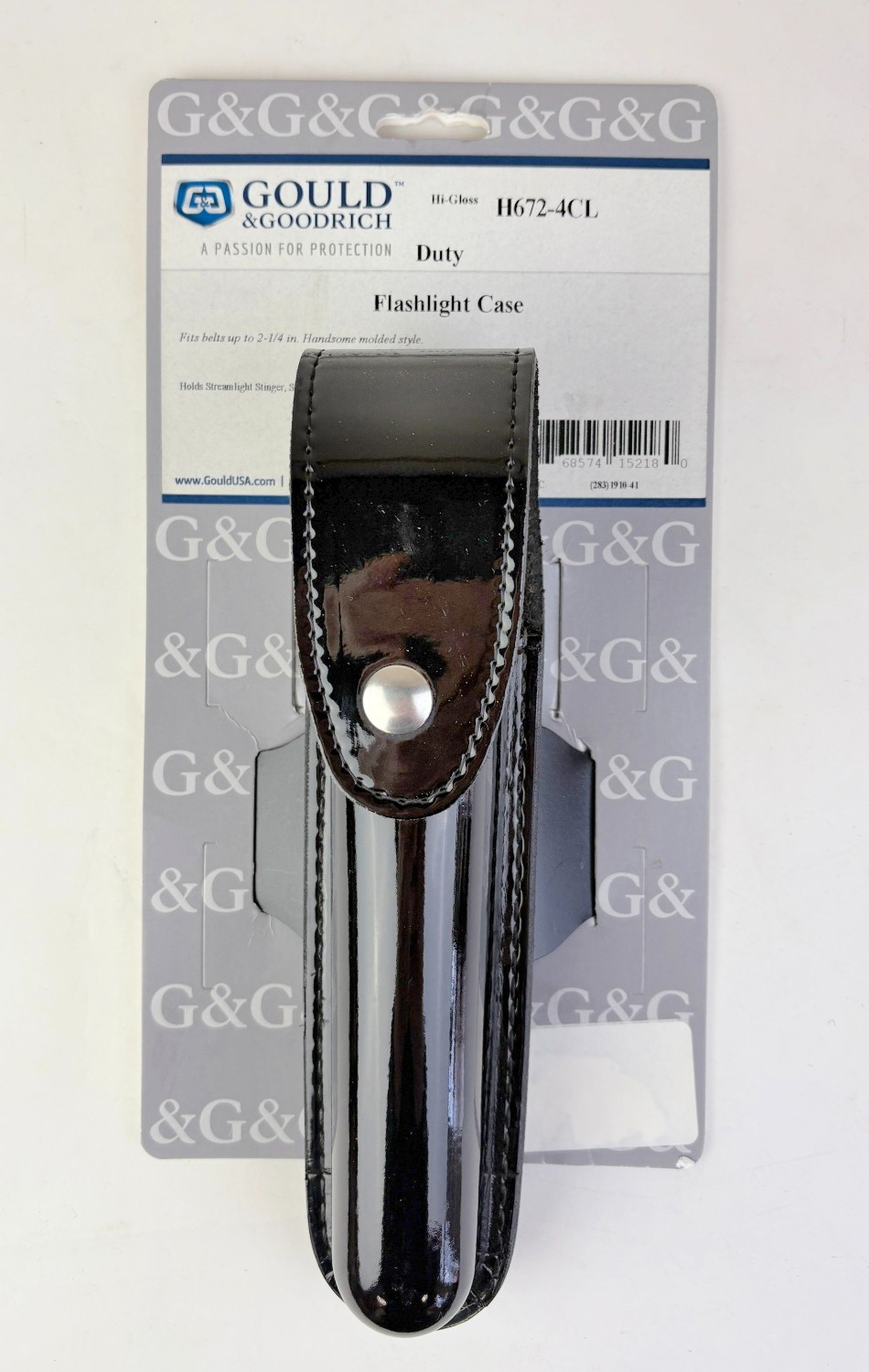 Flashlight Case Hi-Gloss Duty H672-4CL GOULD & GOODRICH