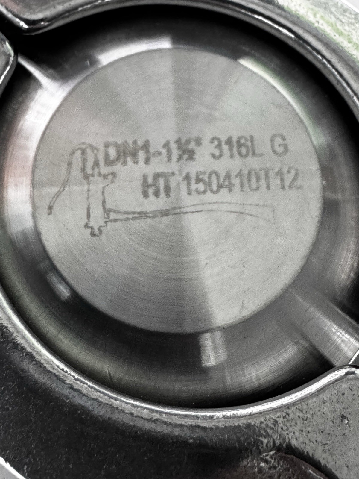 HP 2YH74-60042 Blind Flange Clamp DN1-1-1/2″ 316L G HT 150410T12