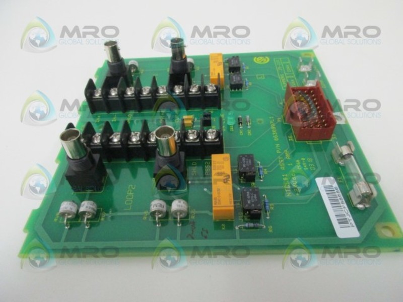 ABB 6636997L1 COMMUNICATION UNIT TERMINATION MODULE NSNP