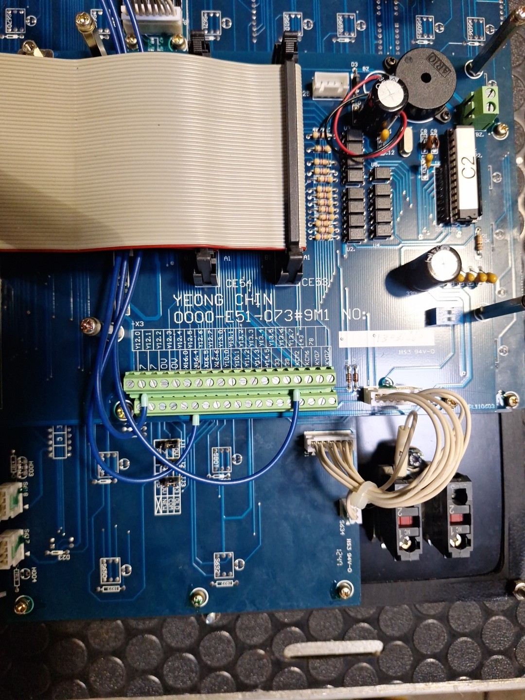 #535, YCM, CONTROL PANEL, NDV102A, 0000-E51-073#9M1
