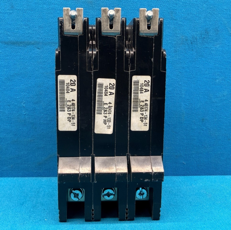 Square D EDB34020 Circuit Breaker 20A 3P 480Y/277V Bolt-On Schneider