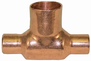 Elkh 10032704 Bullhead Tee Solder 1/2 x 1/2 x 3/4 in